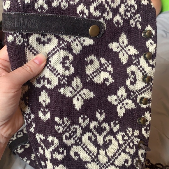 Muk luks lace up moccasin heel boots - Picture 9 of 11